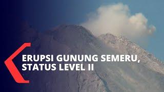 Erupsi Gunung Semeru, Status Waspada