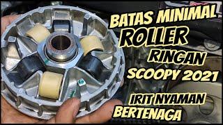 Batas Maksimal Roller Racing Upgrade Scoopy 2021 Biar Tidak Gerung