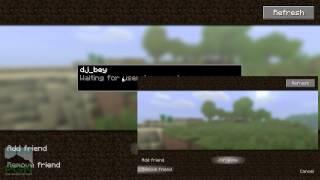 Minecraft - Fancy GUI with FRIENDSLIST w/ Chippy