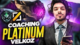 Challenger Coaching Platinum 4 Vel'Koz Mid Lane | How to Win/Lose lane with Wave Management