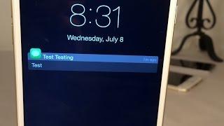 WatchNotificatons - Cydia Tweak