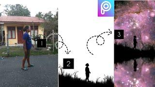 Tutorial Foto MilkyWay || PicsArt Simple