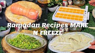 Easy iftar recipes with tips |chicken salami, chicken filling, frozen samosa,chicken stock, ramadan