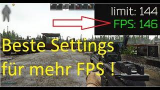 Escape from Tarkov II Beste Grafikeinstellungen / Settings für mehr FPS !