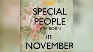 Amazing and interesting facts about the people born in November || November born must watch