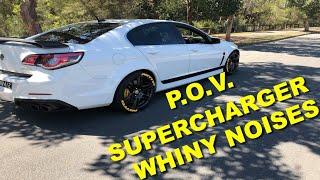 SUPERCHARGER WHINY NOISES !!