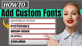 How To Add Custom Fonts In wordpress Free