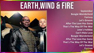 Earth,Wind & Fire 2024 MIX Playlist - September, Boogie Wonderland, Fantasy, Let's Groove