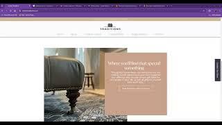 Website Analysis Video for Traditions Home