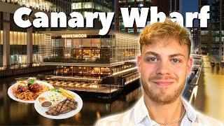 Top 5 Restaurants in CANARY WHARF (Bokan, Platform, Gaucho, Hawksmoor, The Ivy)