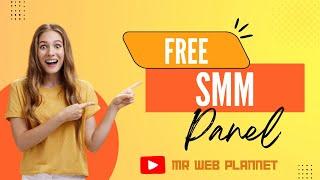 How To Create SMM Panel Free 2024 (Free SMM Panel Script)(Free Hosting)(Free Domain) Mr Web Plannet