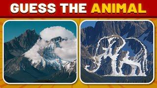 Guess the Hidden Animal by ILLUSION - Animal quiz | Squint your eyes