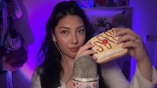 My #1 favourite ASMR sounds ️ gripping, sticky tapping, squishies on the mic 