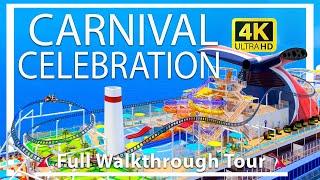Carnival Celebration | Full Walkthrough Tour & Review | Brand New Ship | Carnival Cruise Lines