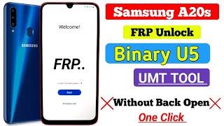 Samsung A20s Frp Unlock Binary U5 || Without Back Open UMT Tool