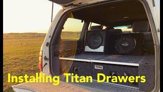 Installing Titan Drawers [105 series Landcruiser]