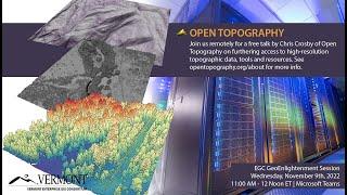 Open Topography: Enabling Access to High Resolution Elevation Data