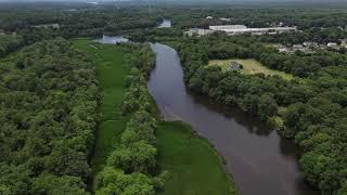 Taunto River Dji Mavic Air 2 Drone Flyover