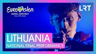 Silvester Belt - Luktelk | Lithuania  | National Final Performance | Eurovision 2024