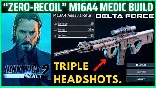 Zero-Recoil John Wick M16A4 Build (Delta Force Hawk Ops) | Ascension Map (Attacker) | Alpha Playtest