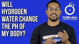 Will hydrogen water change the pH of my body? - October Q&A