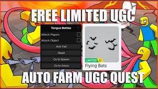 [FREE UGC!] Tongue Battles Script Hack • Auto Attack (Auto Farm UGC Quest)