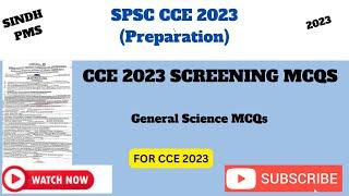 Most important GSA MCQs for SPSC CCE 2023