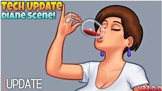 v22.0.0 Diane New Tech Update Scenes || Summertime Saga New 2025 New Event Update