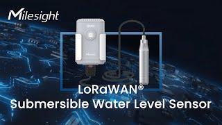 Submersible Water Level Sensor Featureing #LoRaWAN