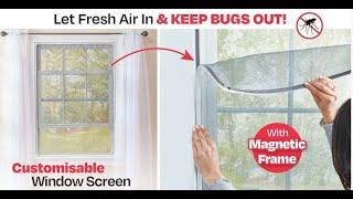 Magic Mesh® Window Screen - As  Seen On TV