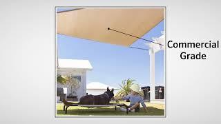 Coolaroo Commercial Grade Shade Sails