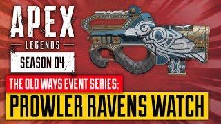 Apex Legends Pathfinder physical edition x Wraith Twitch Prime Skin x Prowler Ravens Watch skin