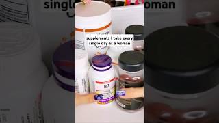 Supplements I take as a woman ️ #supplementsforwomen #supplementsforskin #beautysupplements