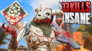 INSANE Revenant 33 KILLS and 7,188 Damage Apex Legends Gameplay Season 21