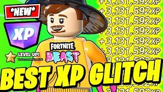 NEW *BEST XP GLITCH* How to LEVEL UP FAST in Fortnite Chapter 5 (LEGO Festival XP Glitch)