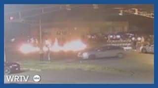 IMPD officers attacked, cars damaged in responding to street racing events