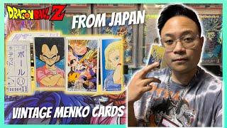 Vintage Japanese Dragonball Menko Cards