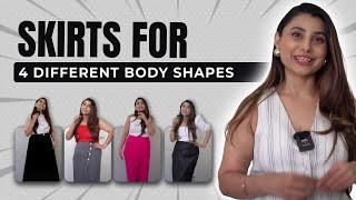 THE PERFECT SKIRTS FOR DIFFERENT BODY SHAPES | Ishita Saluja