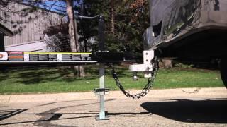 Ultra-Tow XTP Fast Action Square Tube Trailer Jack - 2000-Lb., Topwind, A-Frame Mount