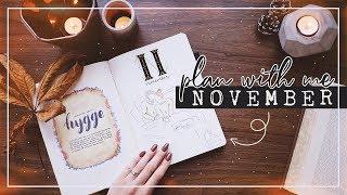 PLAN WITH ME | November 2019 Bullet Journal Set Up