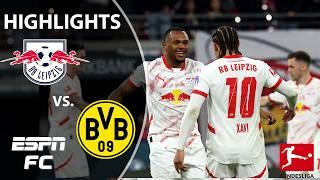 RB Leipzig vs. Borussia Dortmund | Bundesliga Highlights | ESPN FC