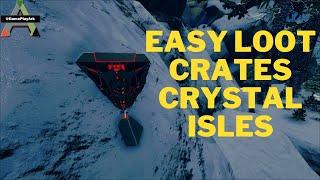 Easy Loot Crates at Crystal Isles ( Ascendant Blueprints )