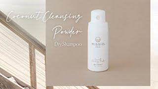 Coconut Cleansing Powder Dry Shampoo