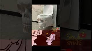 Skibidi toilet react to the cursed toilet image (Pizza tower screaming meme) #shorts #skibiditoilet