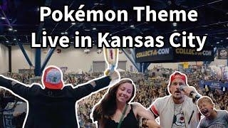 Thousands of Fans at Collect-a-con Kansas City listening to the Pokémon Theme Song LIVE!