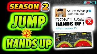 Don't use HANDS UP! : NBA 2K25 Season 2