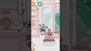 pink sugar Cafe idea, please give credits if u do post it #tocaboca #cafe #pinksugar