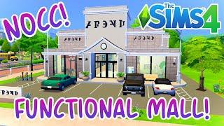 I Built a Functional Mall w/ NOCC! | Build Tour | The Sims 4