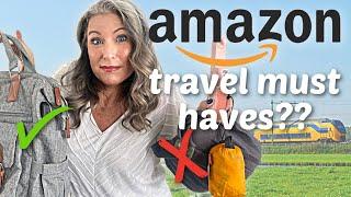 AMAZON Travel Gear:  What I ACTUALLY used traveling for 30 days!