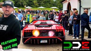 Daily Driven Exotics And Gumball 3000 Pre Event Party And Gathering At Caffeine & Machine The Hill